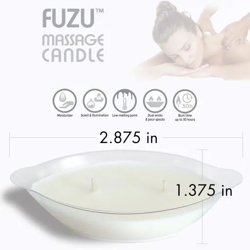 Fuzu Massage Candle Eucalyptus Calm 4 Oz Doctor Love Couples