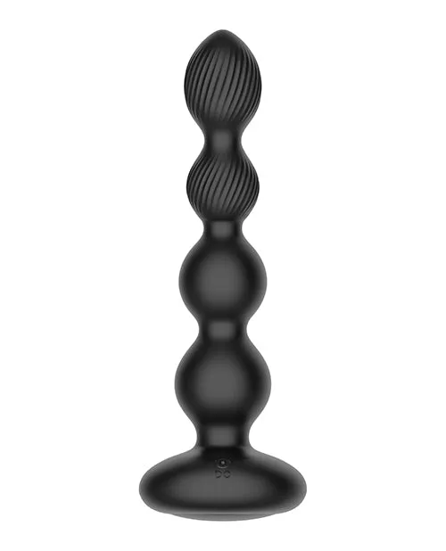 Anal Libertybelle Marketing Nexus Torpedo 6 Inch Probe Rotating Vibrating Butt Plug Black