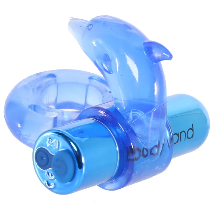 BodyWand Rechargeable Dancing Dolphin Ring in Blue XGen Vibrators