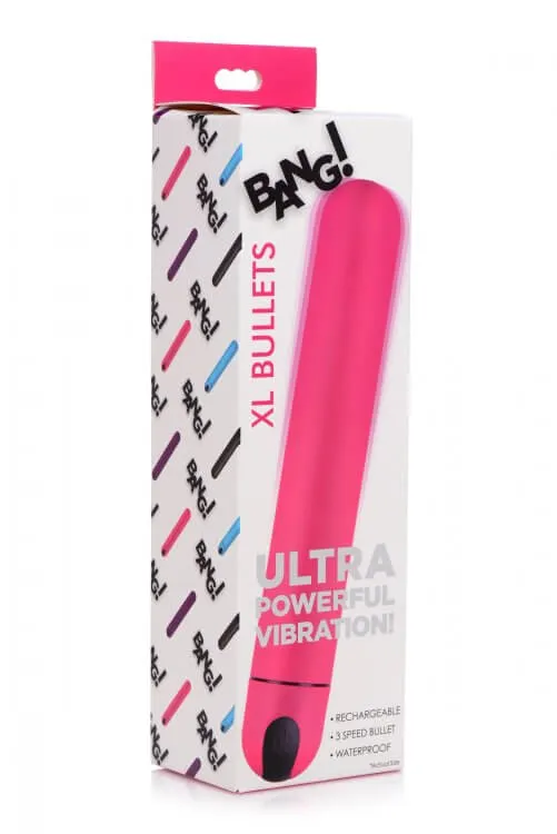 XR Brands Vibrators Bang XL Vibrating Bullet Pink