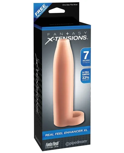 Dildos Pipedream Products Fantasy Xtensions Real Feel Enhancer XL Flesh