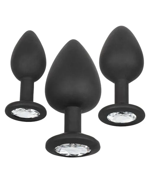 Silicone Gem Anal Kit Black CalExotics Anal