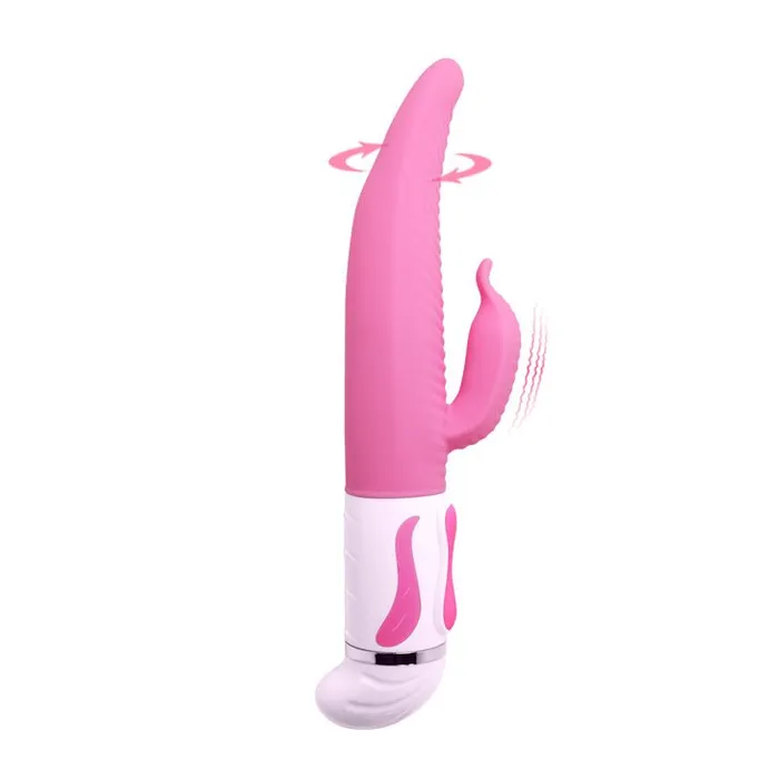 Pretty Love Vibrators Pretty Love Antonie Twisting Rabbit Pink