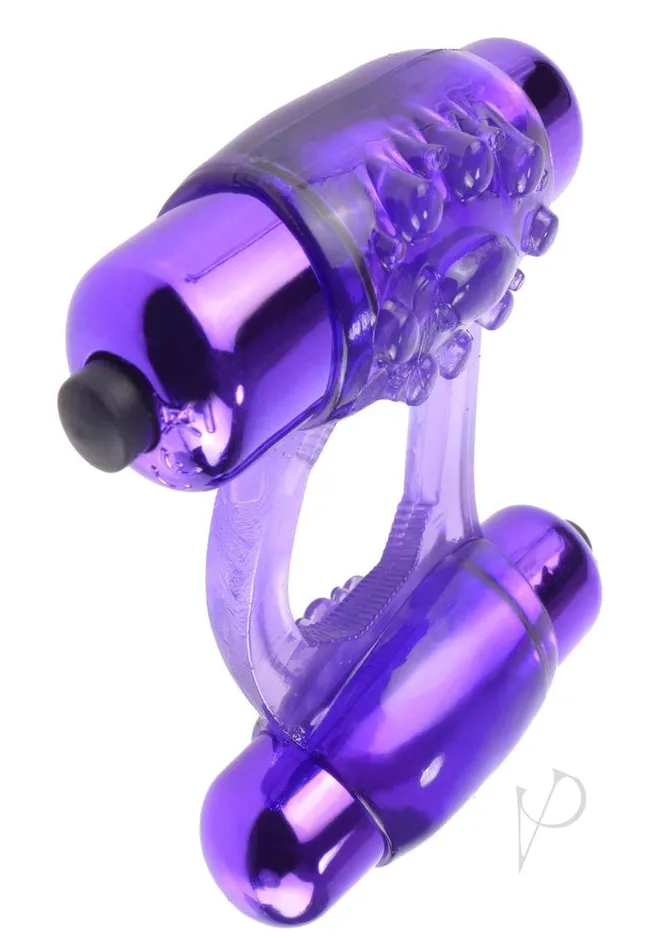 Fcr Duo Vibe Super Ring Purple Fantasy CRingz Vibrators Fcr Duo Vibe Super Ring Purple Fantasy CRingz Vibrators