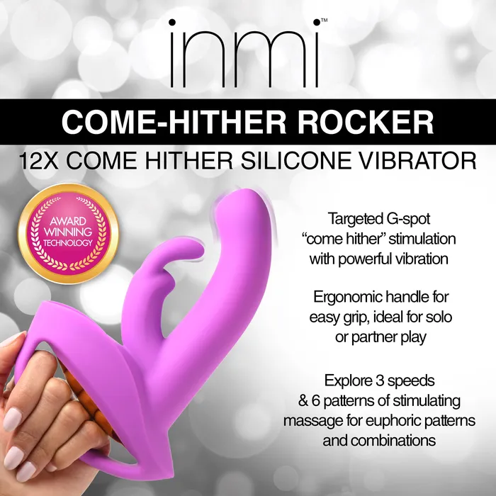 Female Sex Toys 12x Comehither Rocker Silicone Vibrator XR Brands