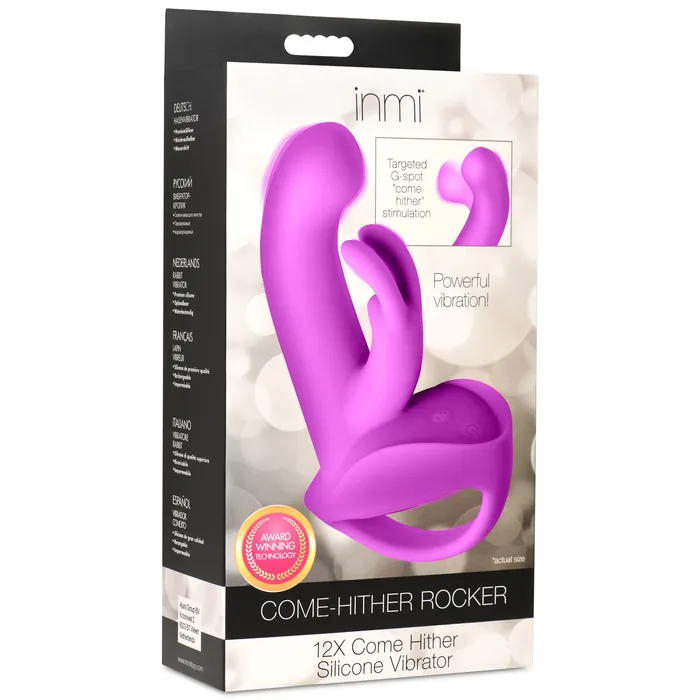 Female Sex Toys 12x Comehither Rocker Silicone Vibrator XR Brands