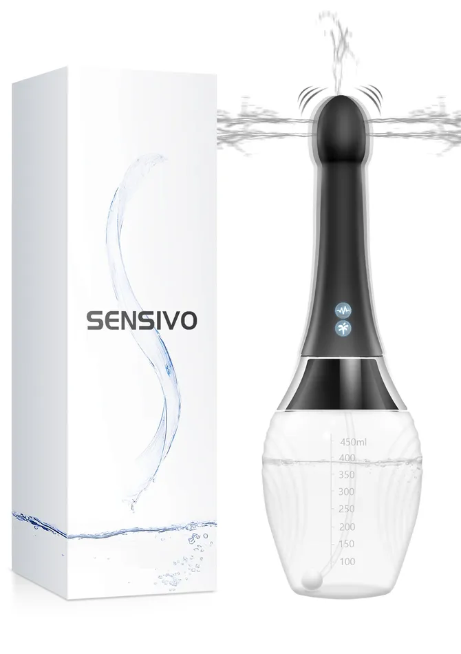 Oronova Male Sex Toys Enema Anal Douch Vibrating Spray