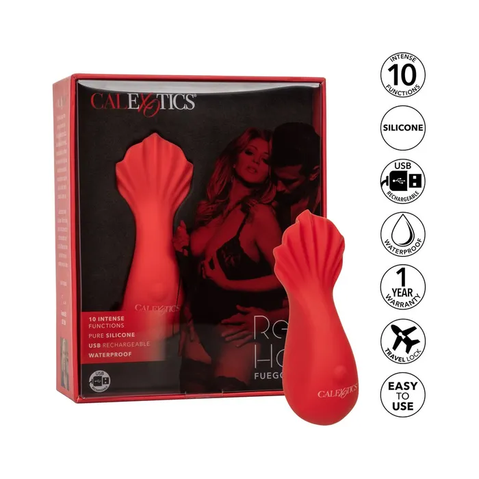 Calexotics Vibrators Red Hot Fuego Red Calexotics Vibrators Red Hot Fuego Red