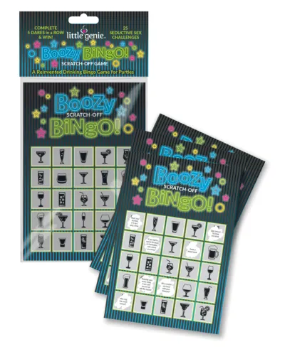Little Genie Vibrators Boozy Bingo Drinking