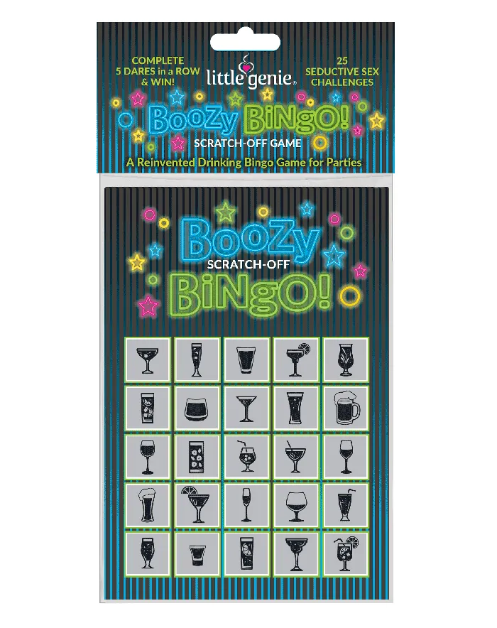 Little Genie Vibrators Boozy Bingo Drinking