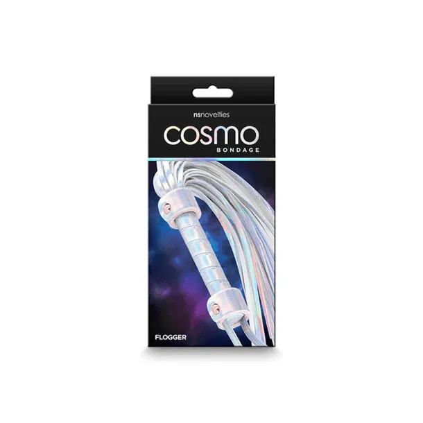 Vibrators NS Novelties NS Novelties Cosmo Bondage Rainbow Flogger