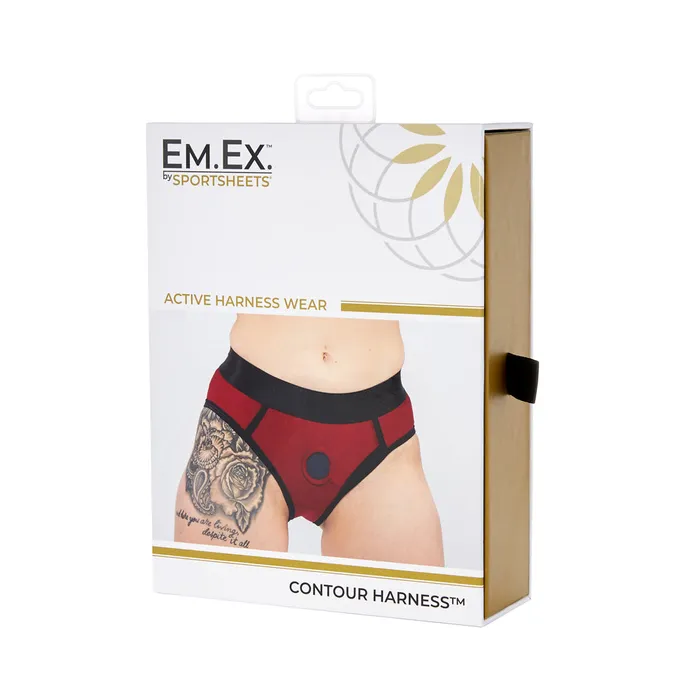 Female Sex Toys Sportsheets EmEx Active Harness Wear Contour Harness Sportsheets