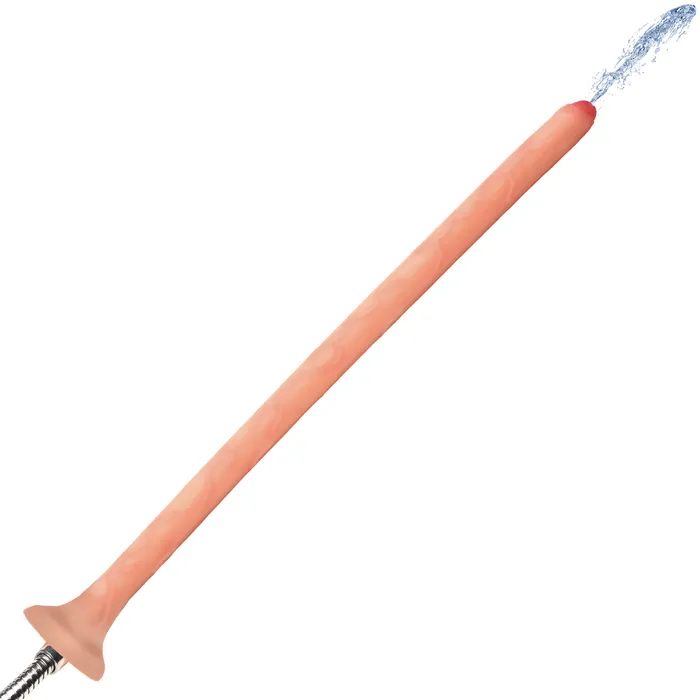 Hosed Female Sex Toys 19 Slim Silicone Enema Hose
