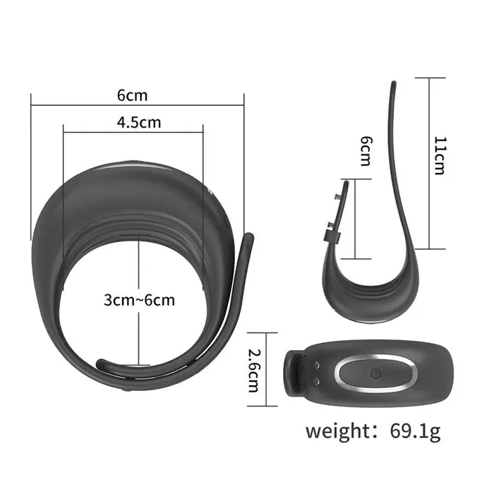 Xinghaoya Male Sex Toys Revolutionary Remote Cock Ring with Vibrating Features