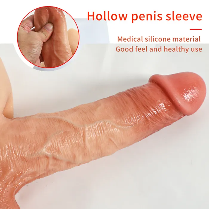 Xinghaoya Xinghaoya Silicone Hollow Dildo for Men Female Sex Toys Xinghaoya Xinghaoya Silicone Hollow Dildo for Men Female Sex Toys