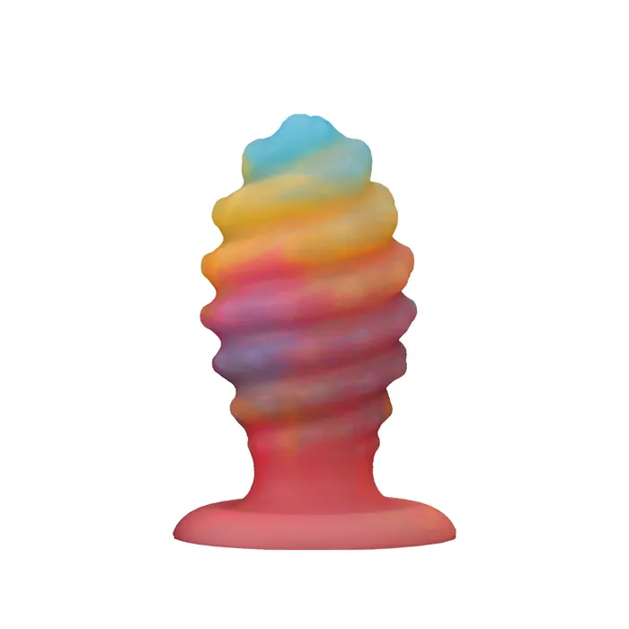 Anal Domlust Luminous Big Anal Dildo Butt Plug Sprial Anal Ball Sex Toys for Women Men Domlust