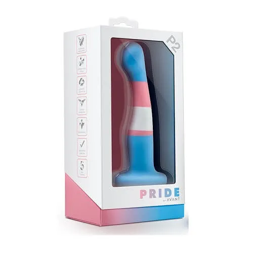 Blush Novelties Dildos Avant Pride True Blue Silicone Dildo