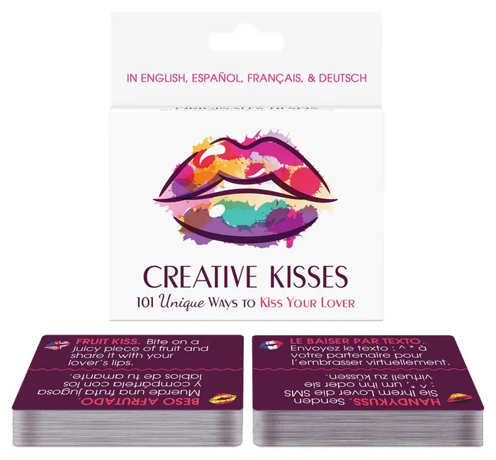 Creative Kisses 100 Unique Ways to Kiss Your Lover Kheper Games Vibrators