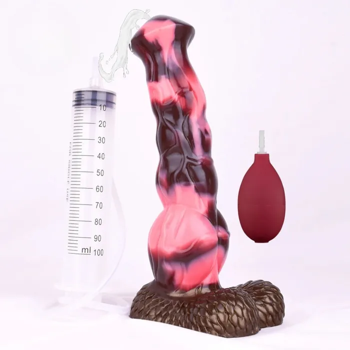 Dildos DirtyToyz 93Inch Shadowfax Knotted Ejaculating Horse Dildo