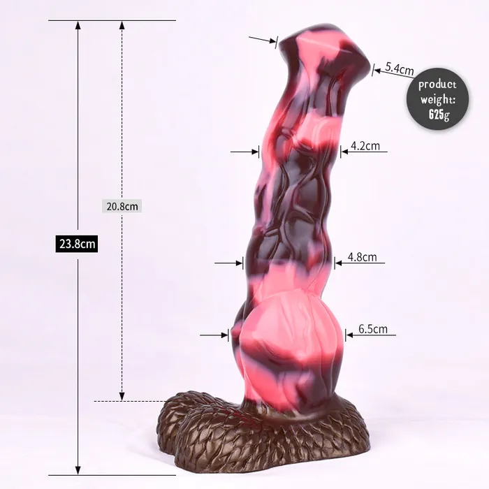 Dildos DirtyToyz 93Inch Shadowfax Knotted Ejaculating Horse Dildo