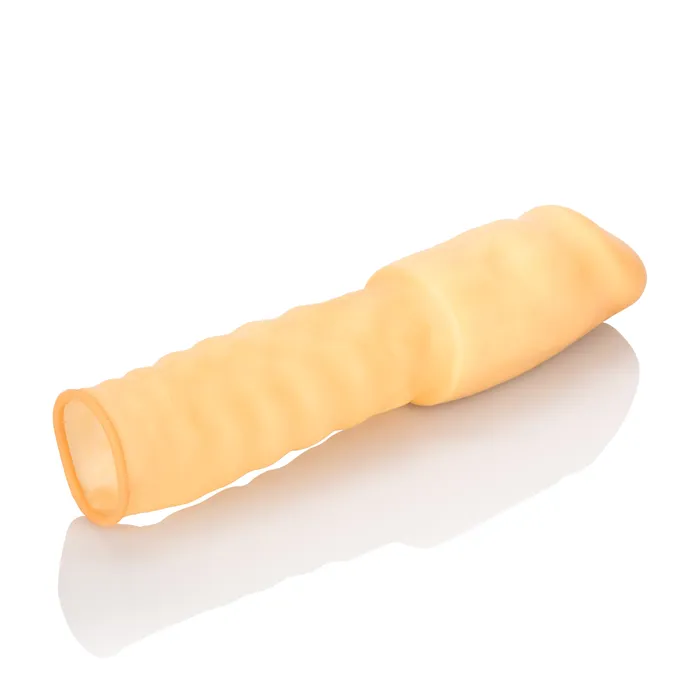 Enhance Your Experience 3Inch Smooth Latex Extension Ivory CalExotics Anal