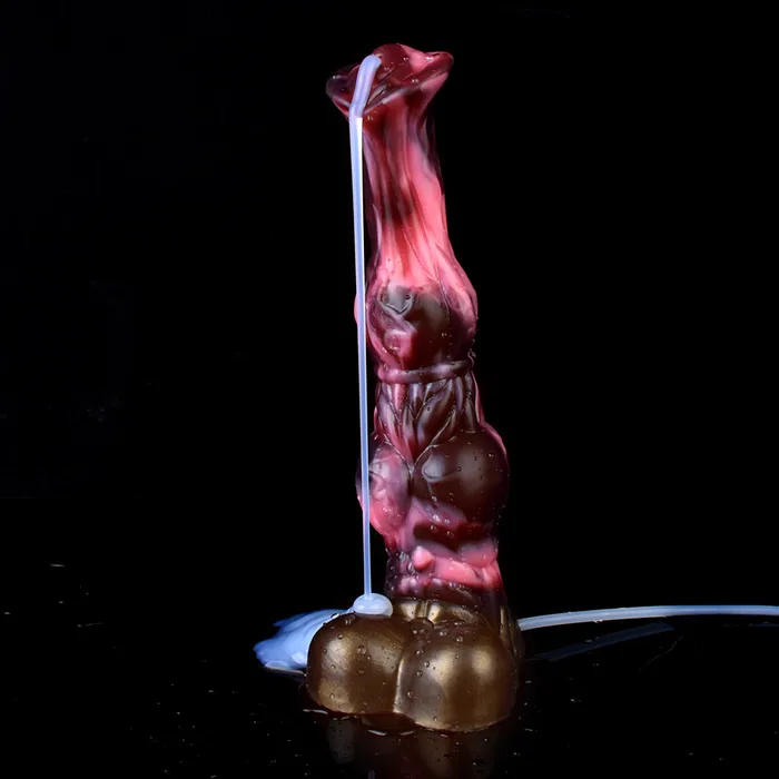 Female Sex Toys DirtyToyz 102Inch Filipe Squirting Horse Dildo with Large Knot