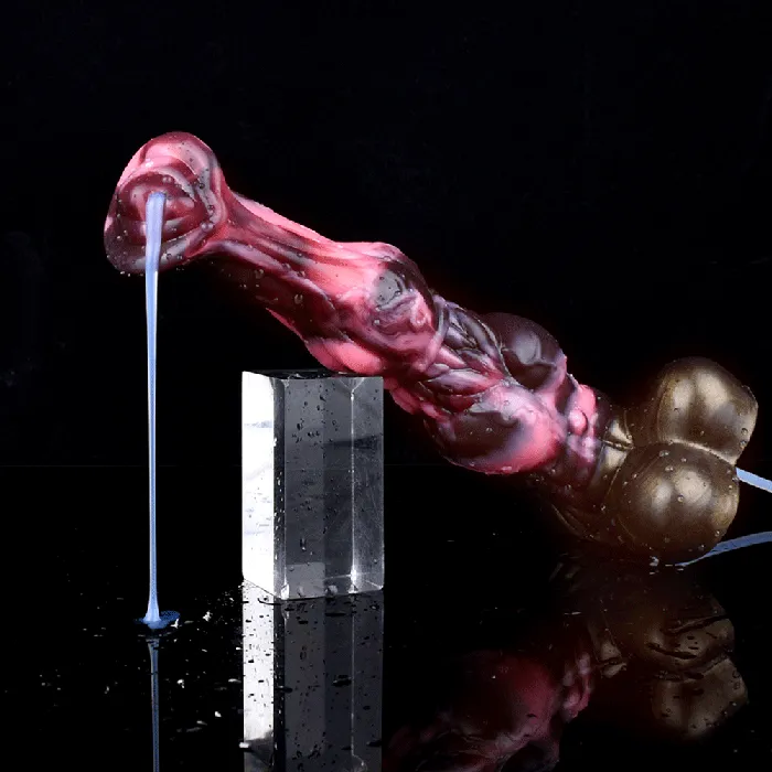 Female Sex Toys DirtyToyz 102Inch Filipe Squirting Horse Dildo with Large Knot
