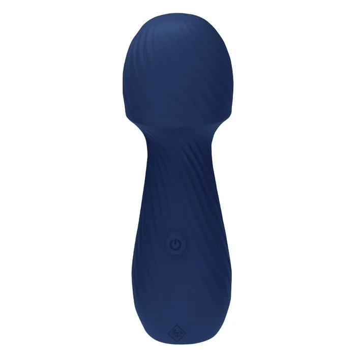 ID Lubricants Travel With Me Mini Pleasure Wand Blue Vibrators