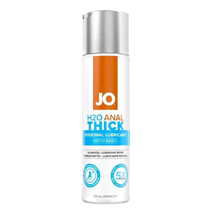 JO Lubricants Anal JO H2O Anal Thick 8 oz 240 mL