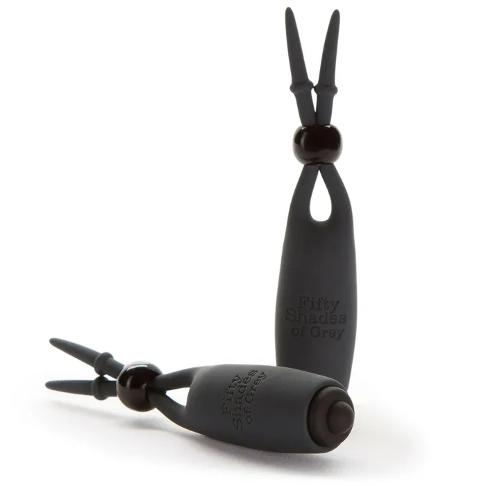 Lovehoney Fifty Shades Vibrators Fifty Shades of Grey Sweet Torture Vibrating Nipple Clamps