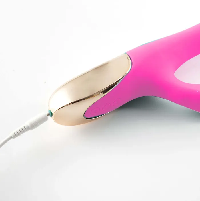 Maia Toys Maui 420 Series Dual Motor GSpot Pot Leaf Rechargeable Vibrator Pink Vibrators Maia Toys Maui 420 Series Dual Motor GSpot Pot Leaf Rechargeable Vibrator Pink Vibrators