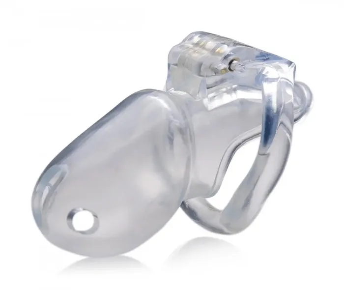 Master Series Male Sex Toys Clear Captor Chastity Cage Large BDSM Cock Cage Master Series Male Sex Toys Clear Captor Chastity Cage Large BDSM Cock Cage