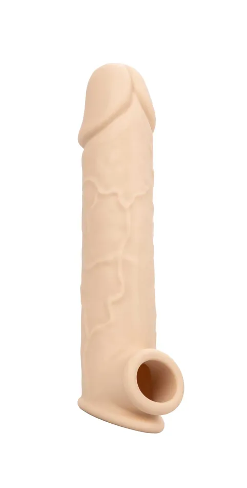 Performance Maxx LifeLike Extension 8 Inch Ivory CalExotics Anal Performance Maxx LifeLike Extension 8 Inch Ivory CalExotics Anal