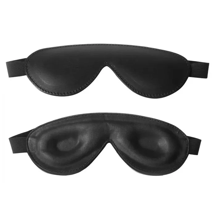Restraints Strict Leather Padded BDSM Blindfold XR Brands Restraints Strict Leather Padded BDSM Blindfold XR Brands
