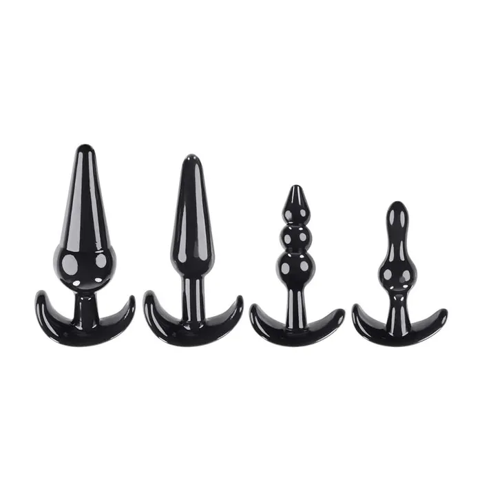 Selopa Anal Intro to Plugs Anal Training Kit Black Selopa Anal Intro to Plugs Anal Training Kit Black