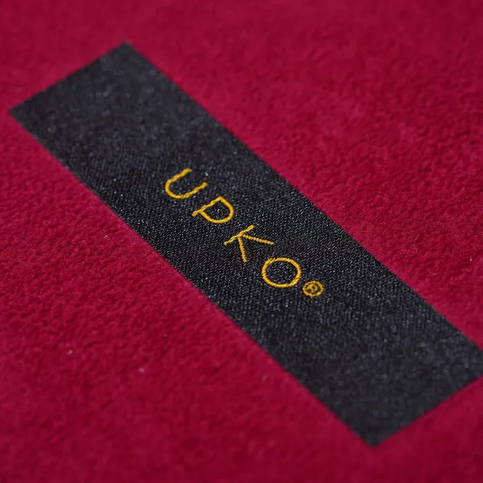 UPKO Restraints UPKO Luxury Italian Leather Bondage Tools Set with Case Red