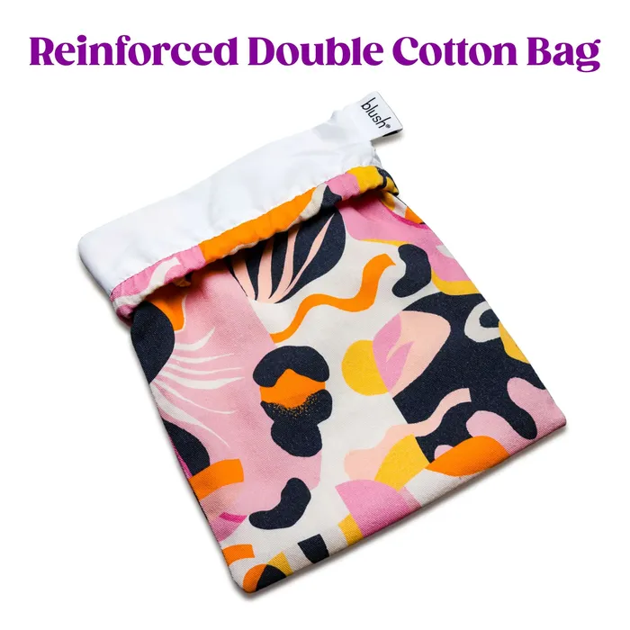 Vibrators Blush The Collection Burst Cotton Toy Bag Vibrators Blush The Collection Burst Cotton Toy Bag