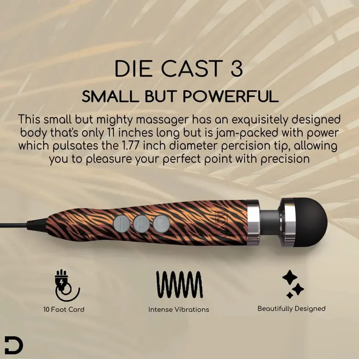 Vibrators Doxy Wand Vibrator Sex Toy Die Cast 3 Tiger Wand Vibrator DOXY