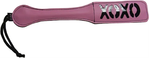 Vibrators Sportsheets Sex and Mischief Xoxo Paddle Pink