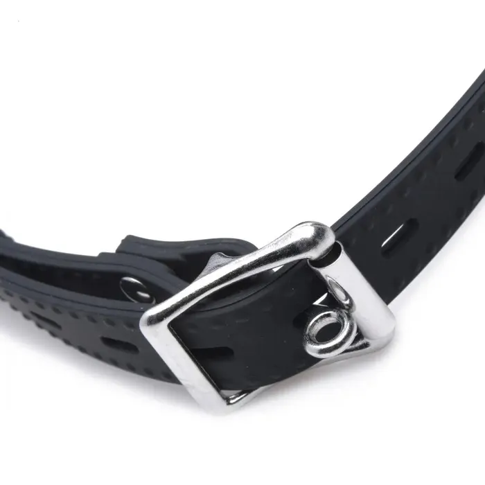 XR Brands Female Sex Toys Silicone Pie Hole Feeding Gag BDSM Feeder Gag with Hole
