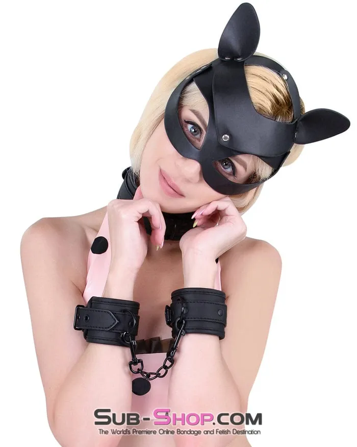 9950M Leather Cat Woman Mask Moonwell Restraints