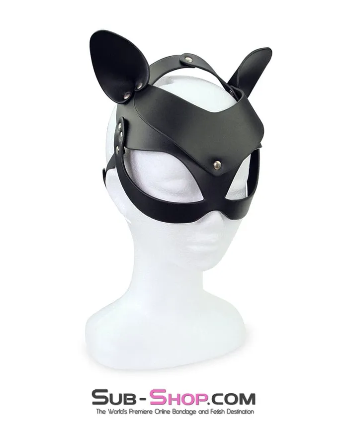 9950M Leather Cat Woman Mask Moonwell Restraints