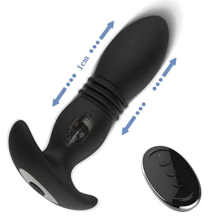 CandyBabe Female Sex Toys ELDEN Thrusting Remote Control Anal Vibrator