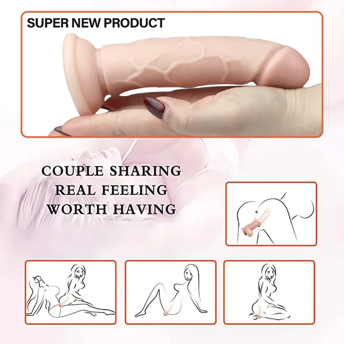 Dildos 6inch skincolored dildo
