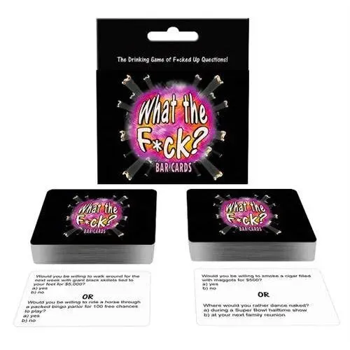 Dildos Kheper Games What the FCk Bar Cards