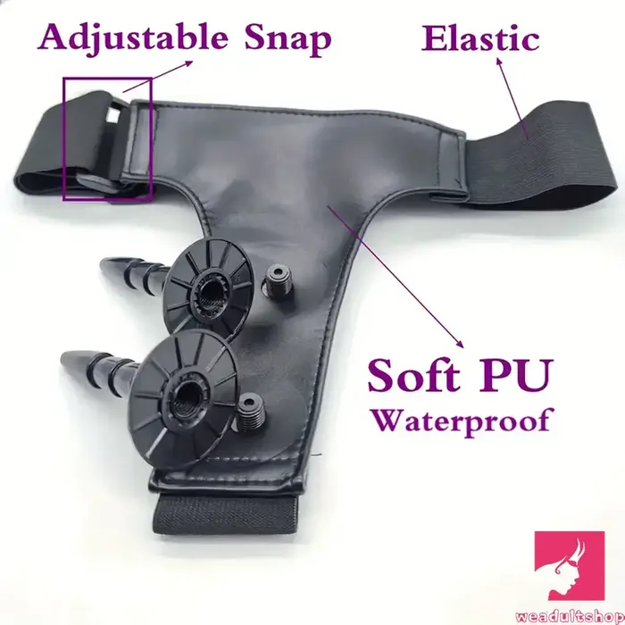 Female Sex Toys Weadultshop 59in 71in Wearable Adjustable Panty Harness Strap on Dual Real Dildo