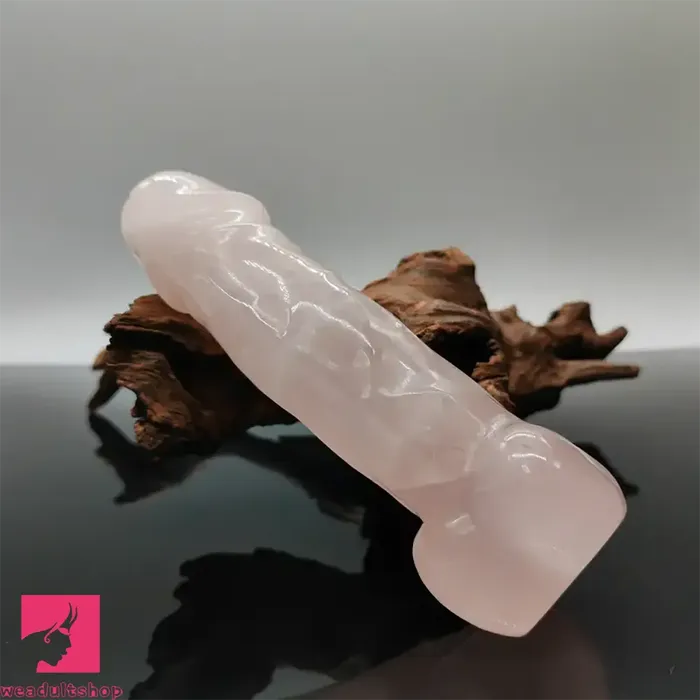 Female Sex Toys Weadultshop 71in Crystal Handcrafted Suction Cup Dildo For Handfree Sex Orgasm