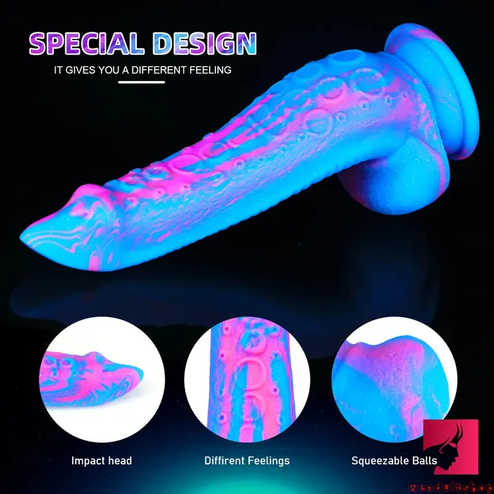 Female Sex Toys Weadultshop 93in Large Fantasy Long Octopus Animal Dildo Crystal Sex Toy