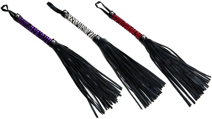 Leather Look Flogger DISCONTINUED Sh Womens Store Restraints