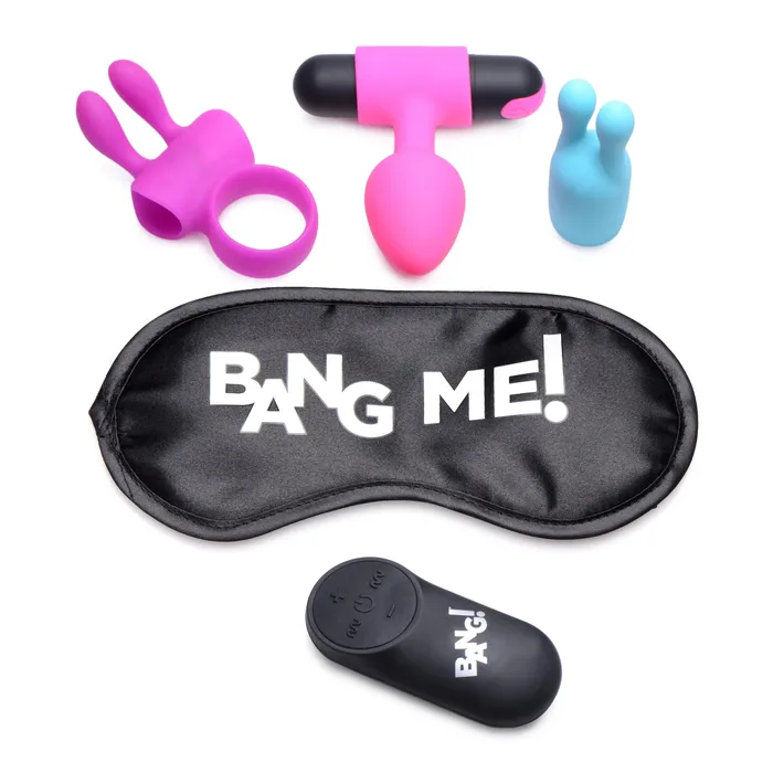 Male Sex Toys Birthday Sex Kit CRing Plug CStim Bullet and Blindfold XR Brands Male Sex Toys Birthday Sex Kit CRing Plug CStim Bullet and Blindfold XR Brands